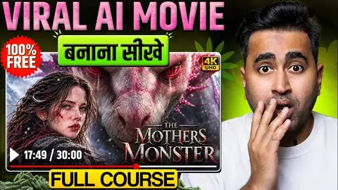 Source image for Teach how to make a 40-minute AI movie: ImranX, 137K views