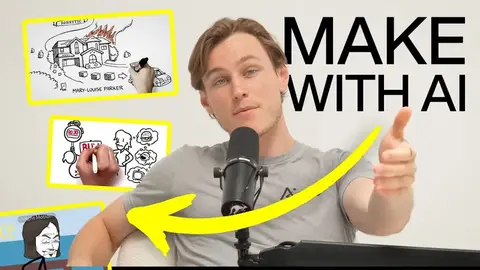 Make AI whiteboard explainer videos: Jon Law, 177K views