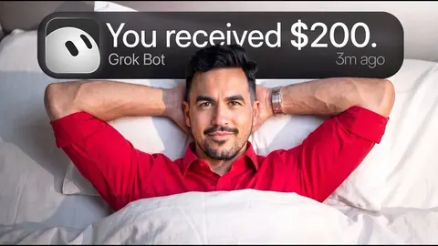 Source image for Build a $200 a day business with Grok Bot: 52K views