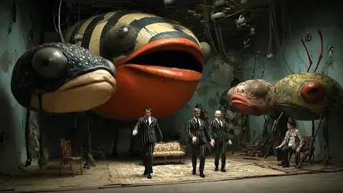 Source image for Animate Midjourney characters with Veo 3: Kelly Boesch's dance film, 1.9M views