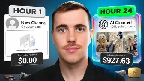 Source image for Start an AI Shorts channel from zero and copy a proven format: 694K views in 48 hours