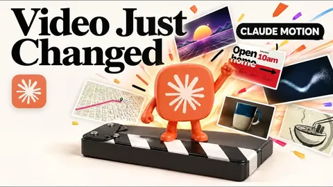 Source image for Master Claude Motion for video in 12 minutes: 184K views
