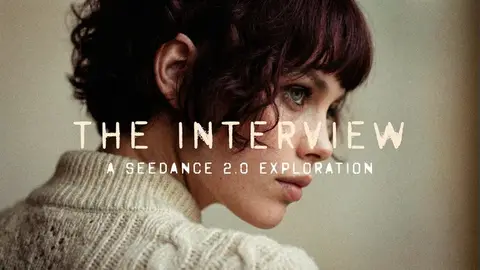 Source image for Test a new AI video model with a quiet acting piece: The Interview, 72K views