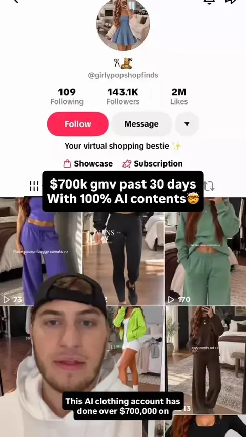 Source image for See AI-made content among top TikTok Shop affiliates