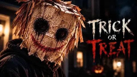 Source image for Make an AI Halloween horror short with Higgsfield like Jiya Kapur Films: Trick or Treat, 883K views