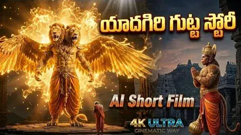 Source image for Tell temple legends as AI films in Telugu: Venkatesh Ai Story, 347K views