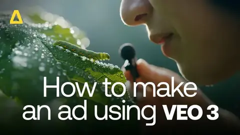 Source image for Learn how a full ad was made with Veo 3 (Artlist tutorial): 35K views