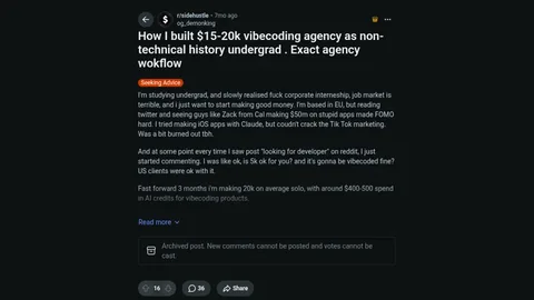 Source image for Run a solo vibe-coding app agency as a student: up to $20K a month