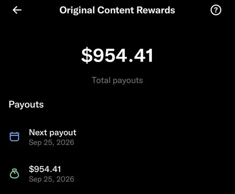 Source image for Earn almost $1,000 in a first X payout