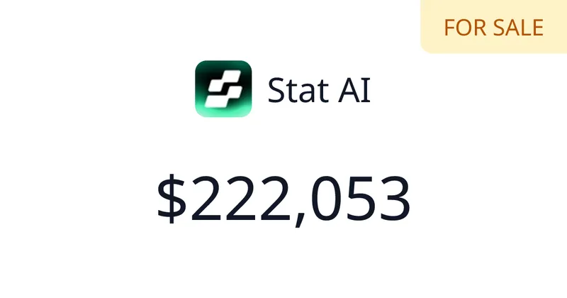 Source image for Stat AI: an AI sports analysis app, $15.9K MRR