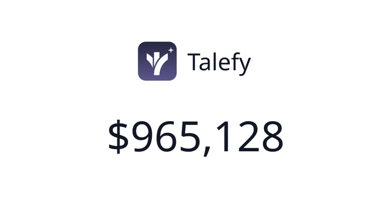Source image for Build AI interactive story games: Talefy, $18.8K MRR