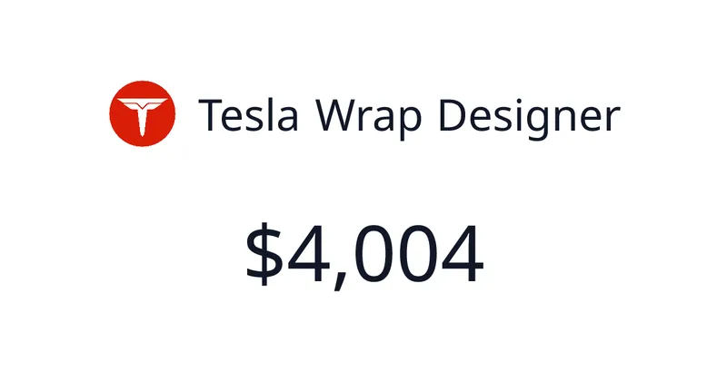 Source image for Tesla Wrap Designer: an AI studio for Tesla Paint Shop wraps, $706/mo