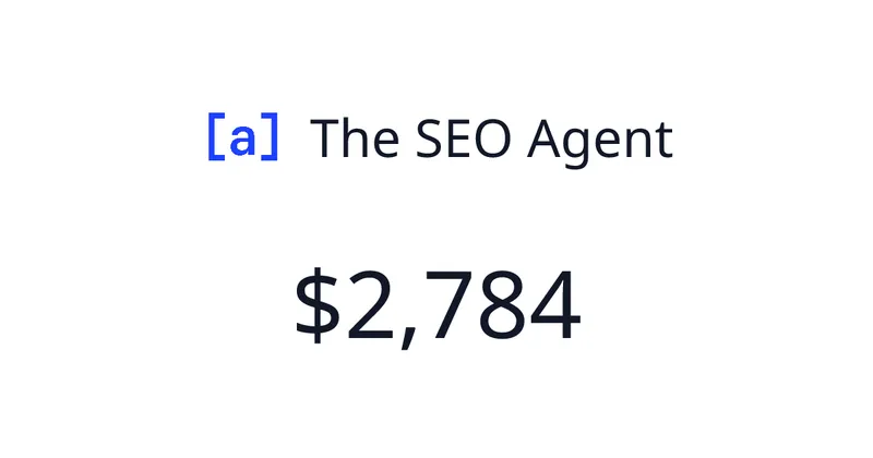 Source image for The SEO Agent: AI keyword research and content for small businesses, $800/mo