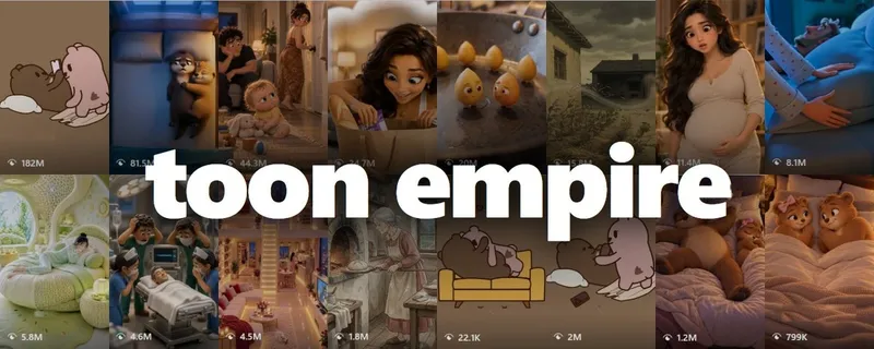 Source image for Study 53 AI animation pages to learn what gets millions of views: 271.3K views