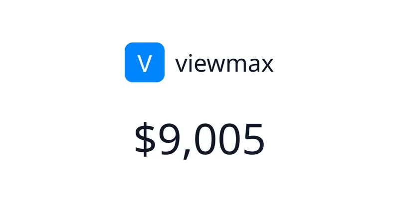 Source image for Viewmax, an AI viral video studio for YouTube creators, $847/mo