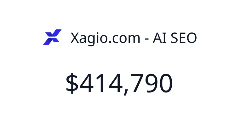 Source image for Xagio: an AI SEO site builder for WordPress, $4,623 MRR