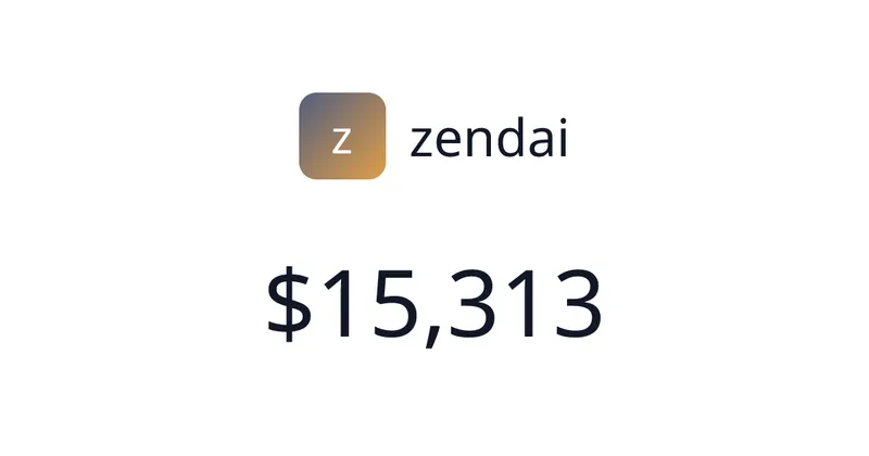 Source image for zendai, an AI accountant for local businesses, $1,333 MRR