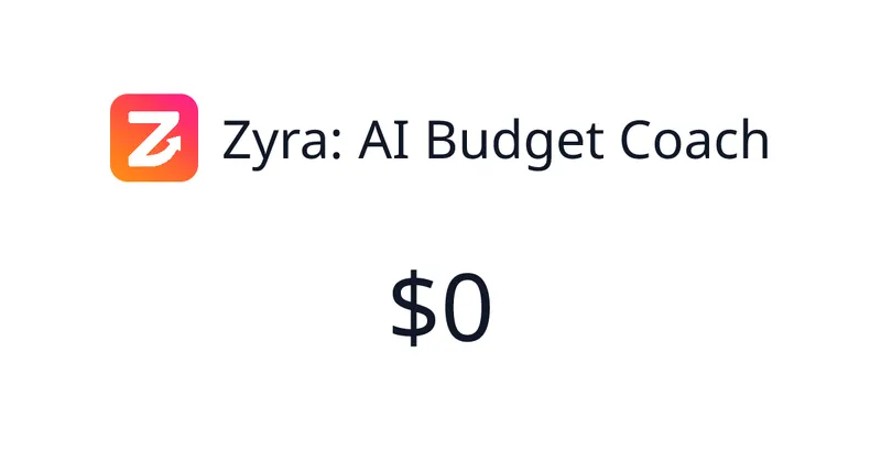 Source image for Zyra: an AI budget coach that reads your bank statements