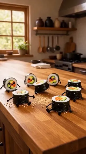 The rolls come alive