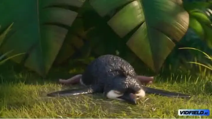 Still from the result video: 30-Second 3D Comedy (Milo the Penguin)