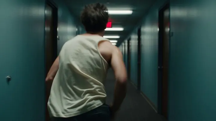 Still from the result video: Endless Exit Corridor Chase