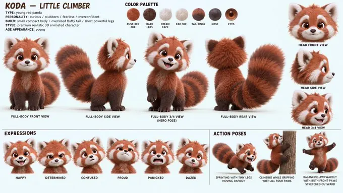 Reference Character sheet